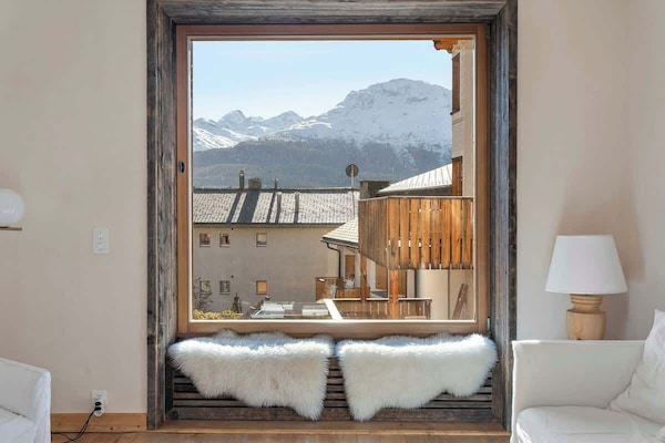 vista immortale sulle alpi