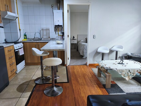 Family Apartment, 2 Bedrooms, Patio, City View | Living area