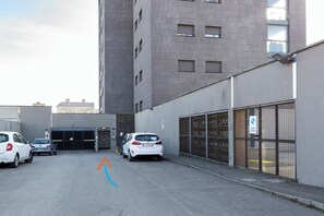 Entrada de la propiedad