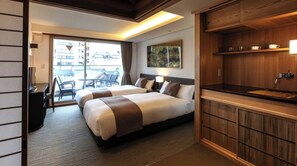 Escritorio, wifi gratis y ropa de cama 