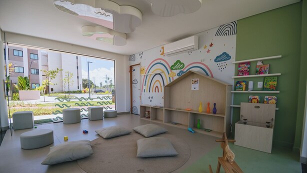 1 bedroom - Seu O sis P na Areia c Lazer de Clube - Muro Alto (Ipojuca)