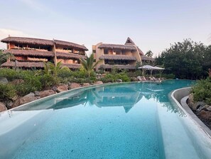 Indoor pool - Luxury Oceanfront At Majahua (La Majahua)