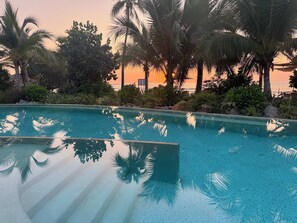 Indoor pool - Luxury Oceanfront At Majahua (La Majahua)