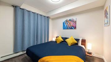 Desk, iron/ironing board, free WiFi, bed sheets