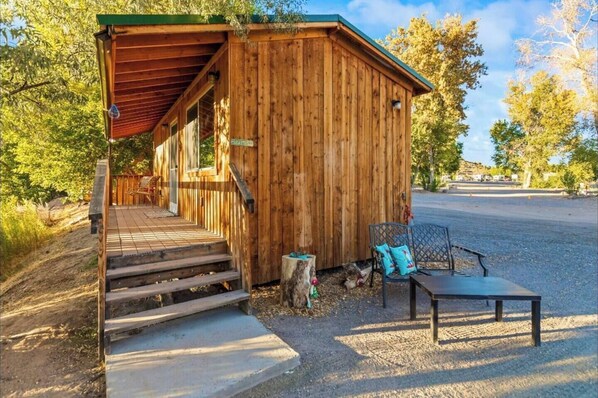 Terrace/patio - Entire cabin in Sevier, Utah, United States (Sevier)