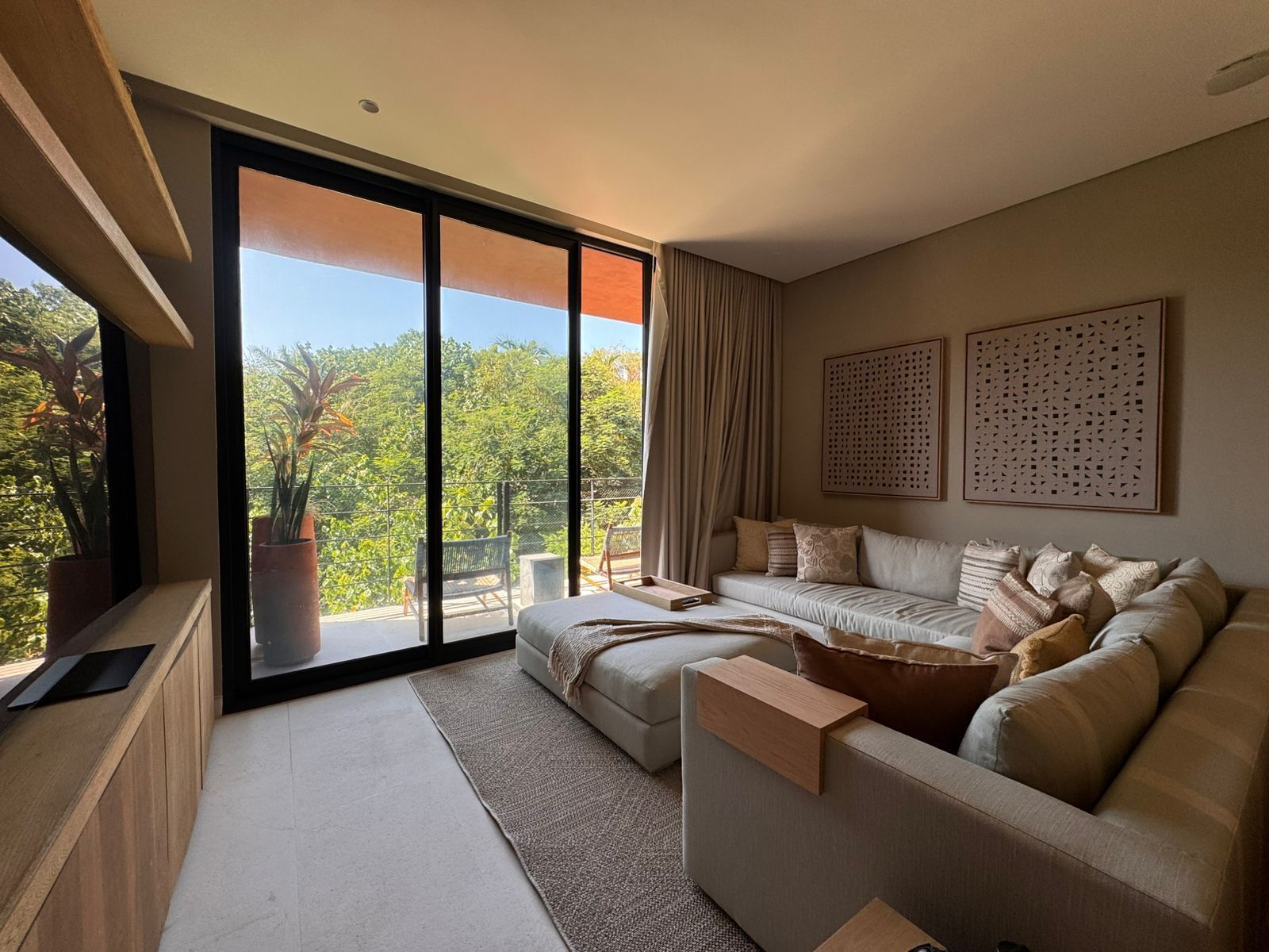 Área de sala de estar