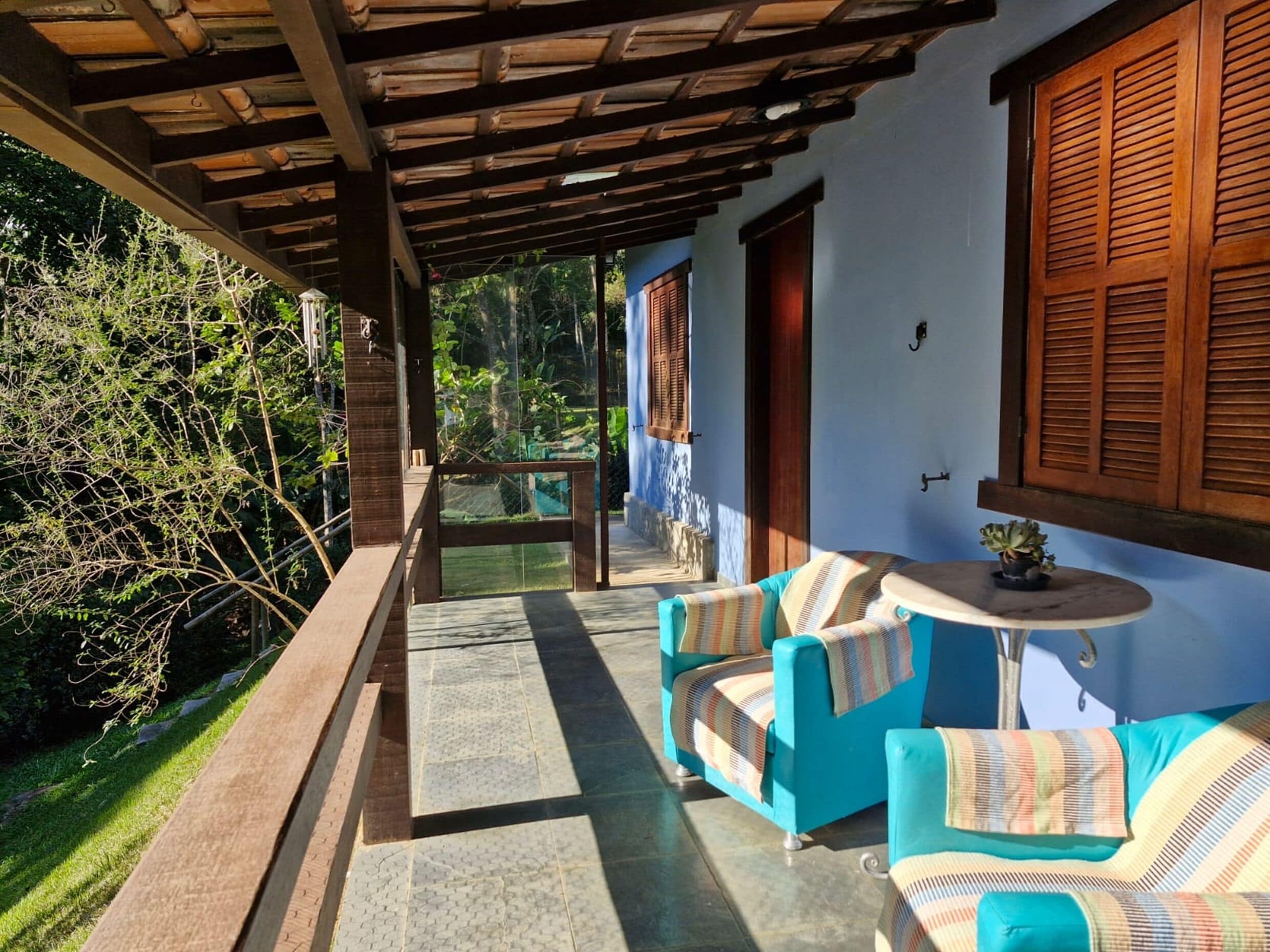 Maison, vue colline, dans les dépendances | Vue sur le jardin