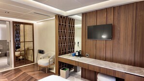 Deluxe Double Room | Premium bedding, minibar, soundproofing, iron/ironing board