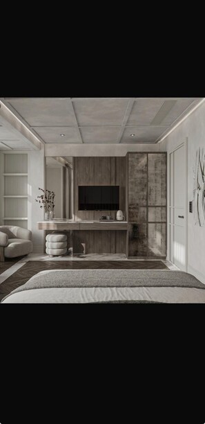 Habitación Deluxe | Sistema de insonorización, tabla de planchar con plancha, wifi gratis