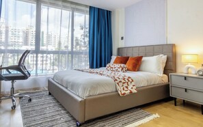 Iron/ironing board, bed sheets - The Viridian (Nairobi)