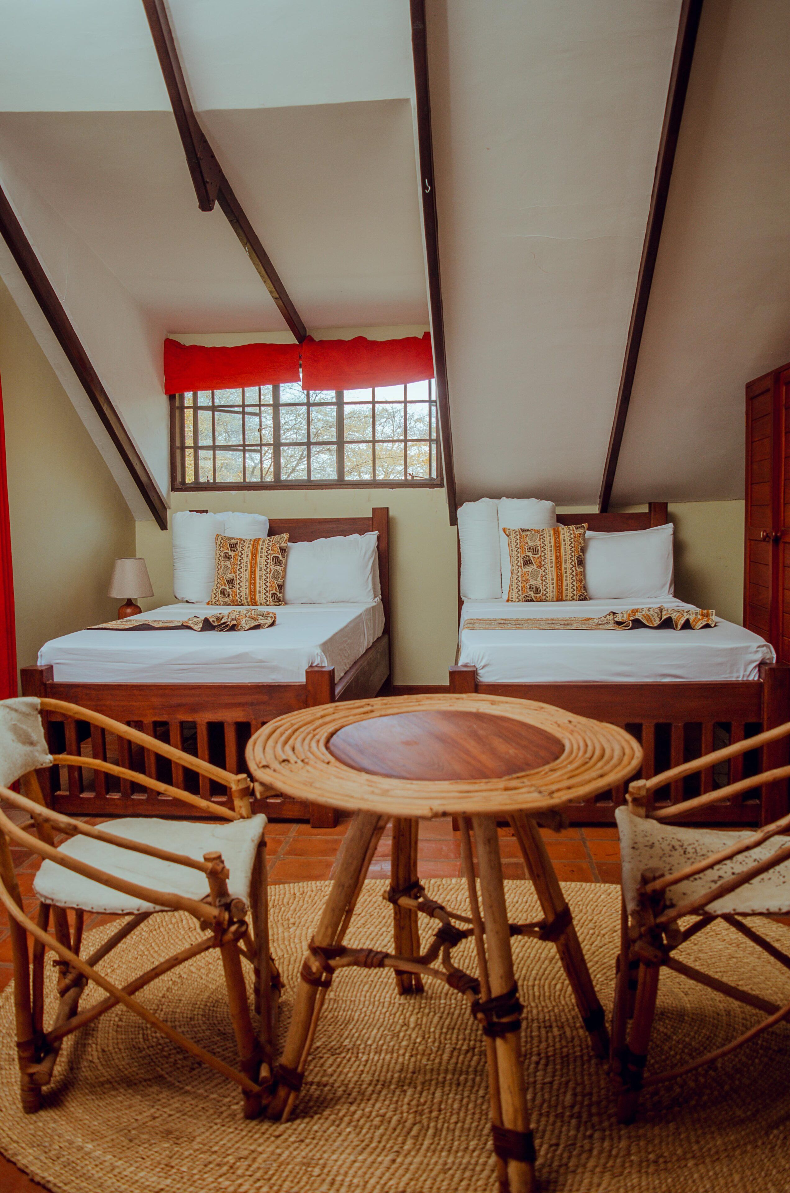 Free WiFi, bed sheets