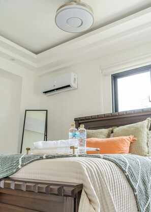 2 Schlafzimmer, Zimmersafe, Bügeleisen/Bügelbrett, Reisekinderbett