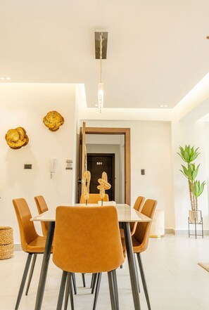 Dining - Modern 2-Bedroom Apartment- Spectacular Views of Mirador Sur in Santo Domingo (Santo Domingo)