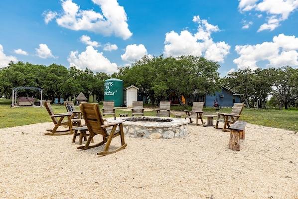 Overnattingsstedets uteområder