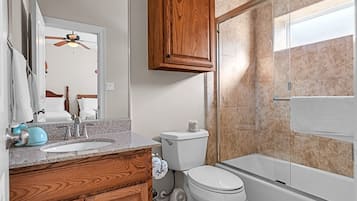 Towels, soap, toilet paper