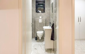 Ducha y secador de pelo