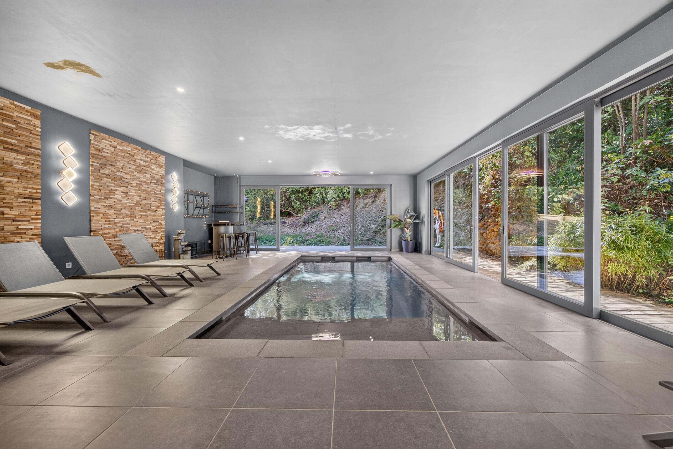 Piscine couverte