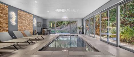 Piscine couverte