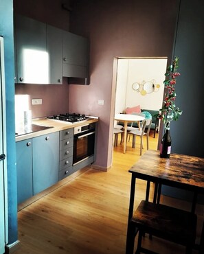 Fridge, oven, stovetop, dishwasher - The House in St. Apollonia, located in the center but is ideal for those seeking relaxation (Bologna)