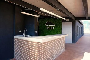 Terrasse sur le toit