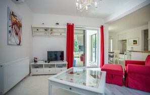 TV connectée, cheminée