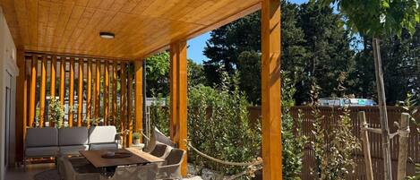 Opções para refeição ao ar livre