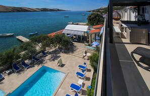 A heated pool - Amazing apartment in Stara Novalja with heated swimming pool (Stara Novalja)