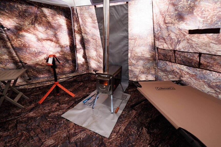 Camo Dome Tent - Maine