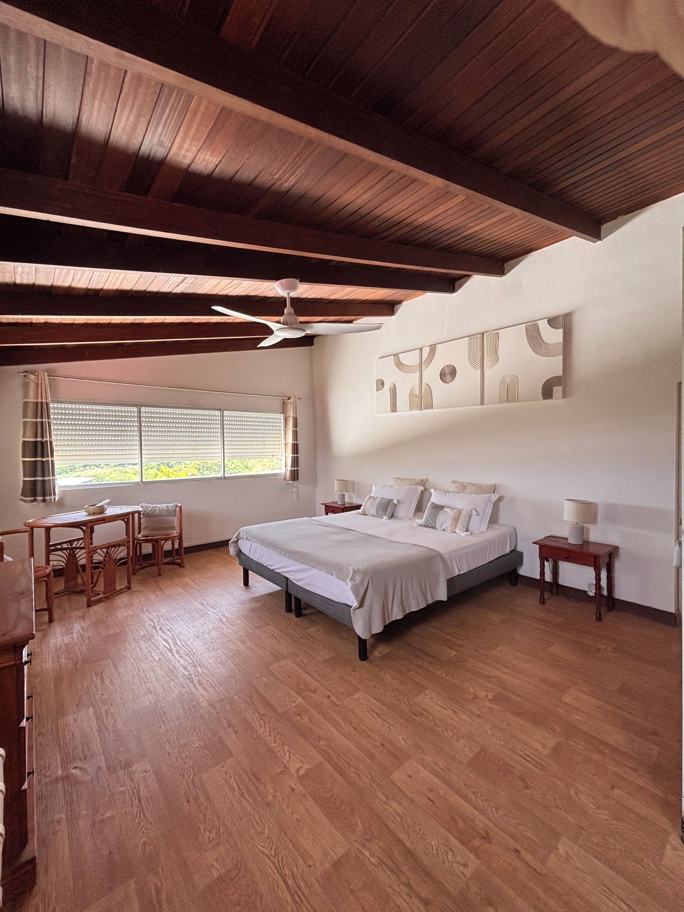 Blackout drapes, iron/ironing board, free WiFi