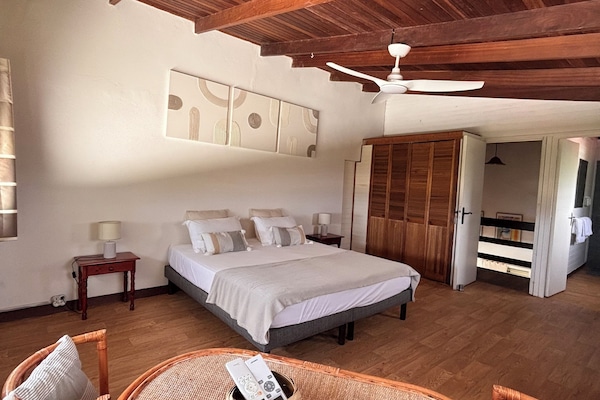 Blackout curtains, iron/ironing board, free WiFi