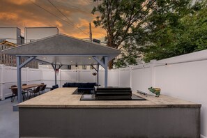 Opções para refeição ao ar livre