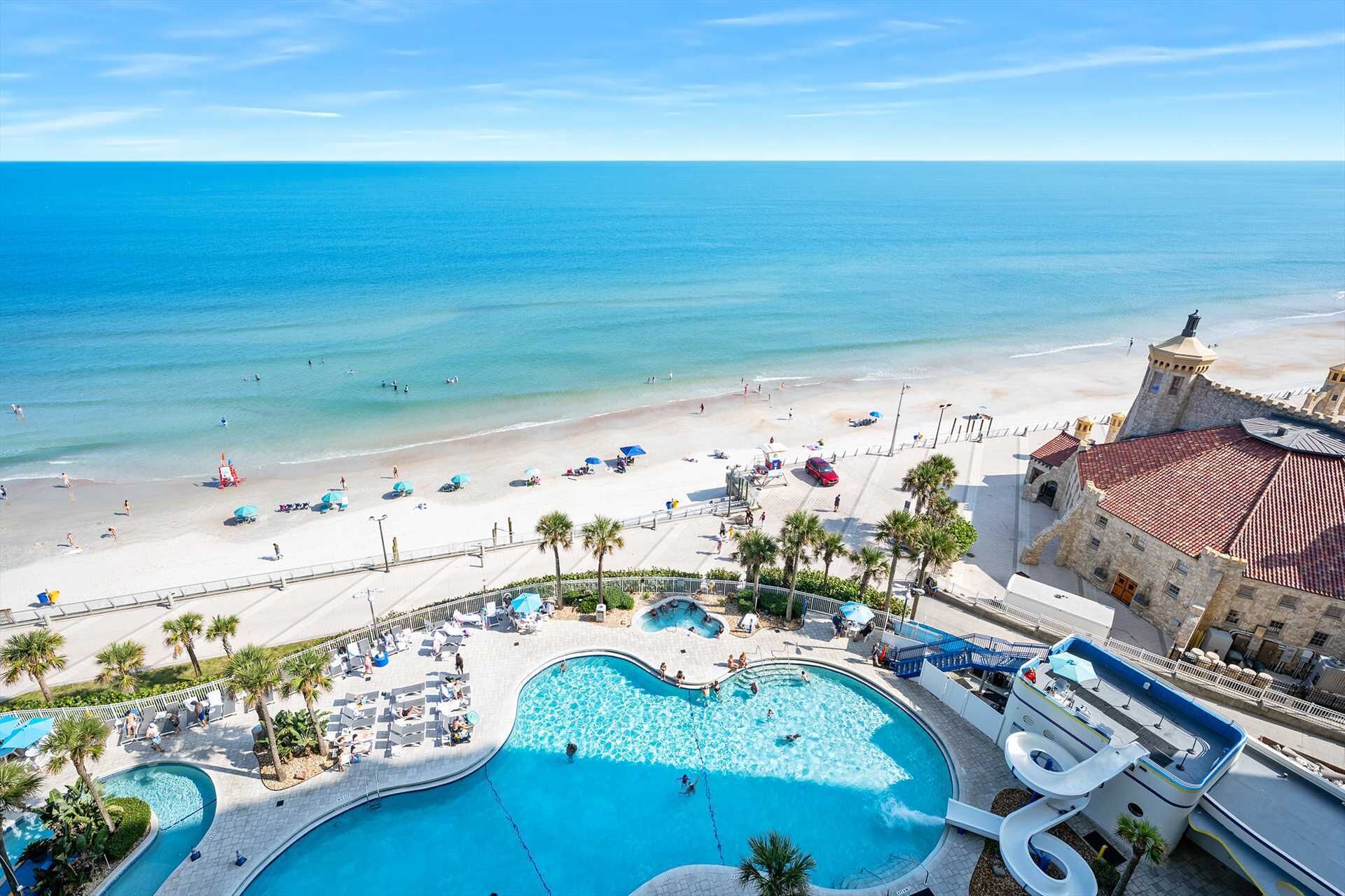 Indoor pool, a heated pool