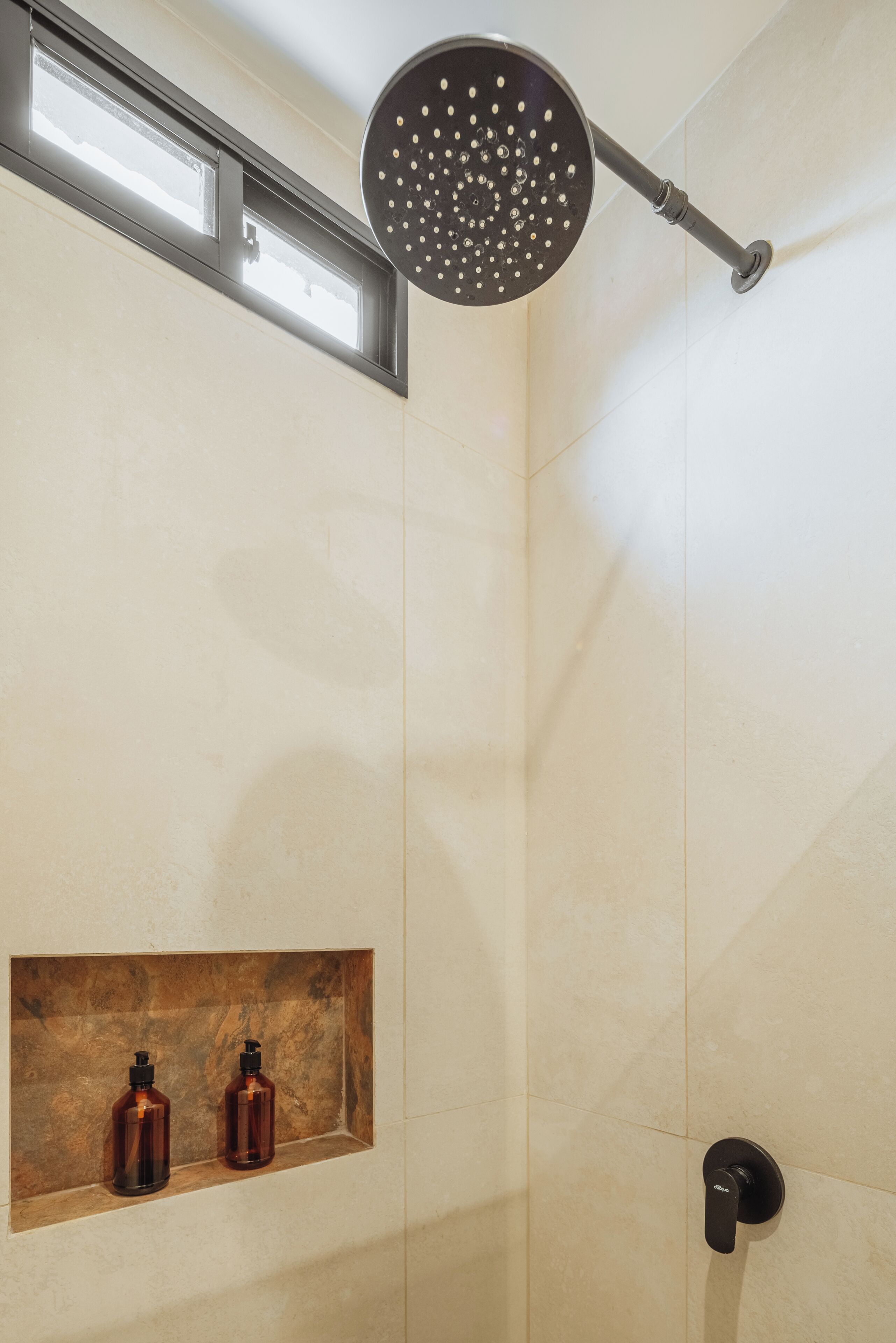 Deluxe Room | Bathroom | Shower, towels, soap, toilet paper