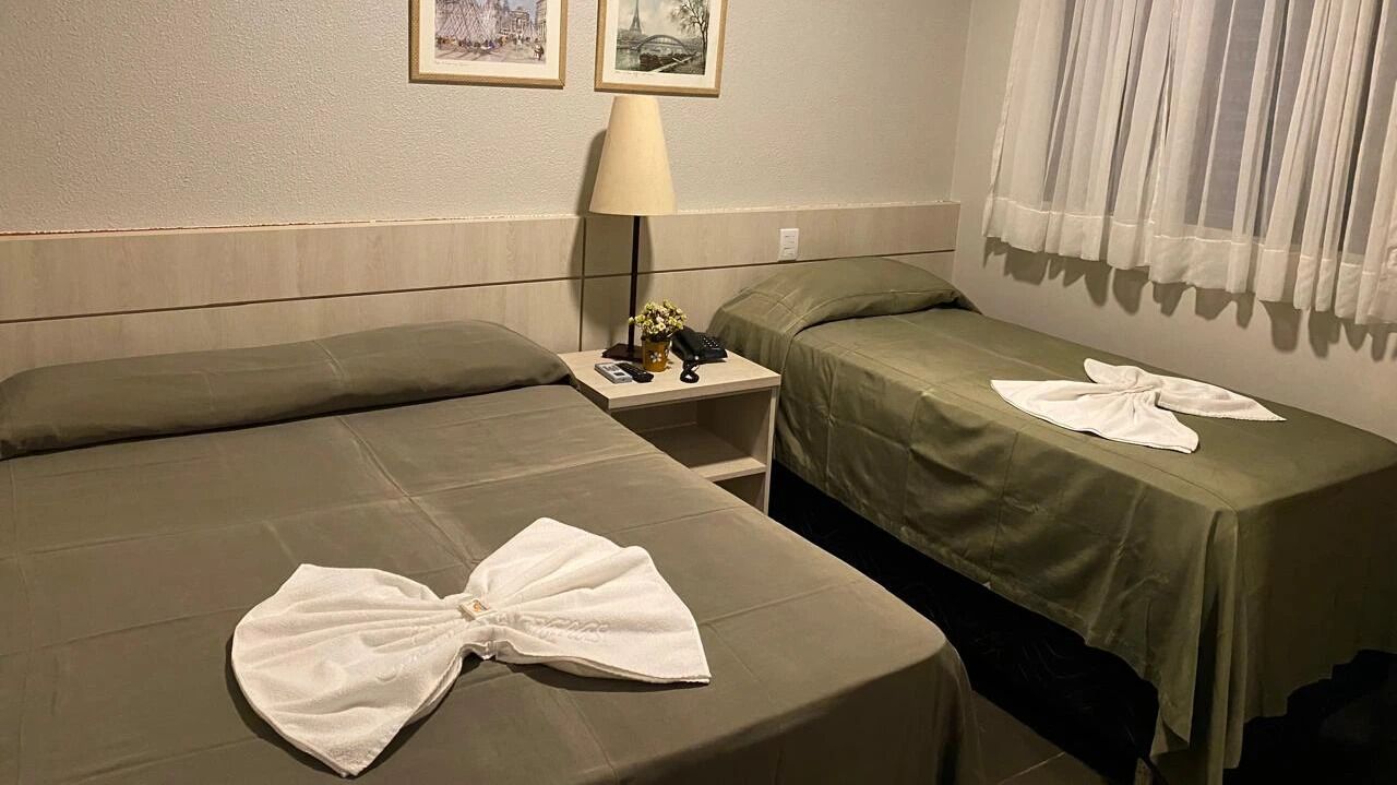 Quarto triplo | Wi-Fi de cortesia