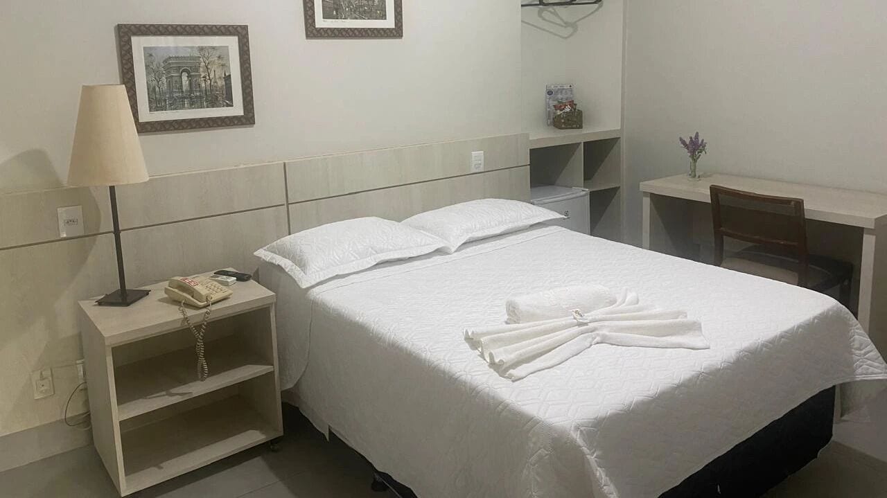 Quarto casal | Wi-Fi de cortesia