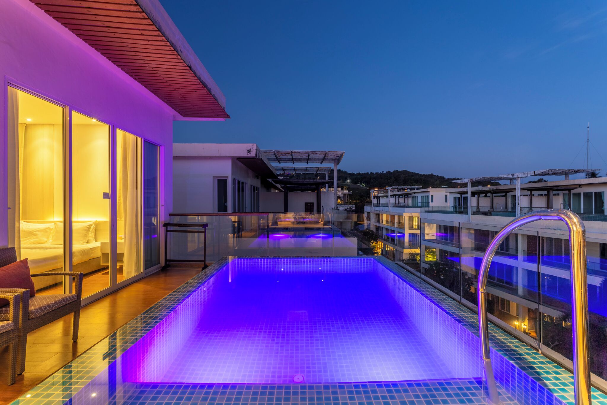 Suite with Private Pool | Teras/patio