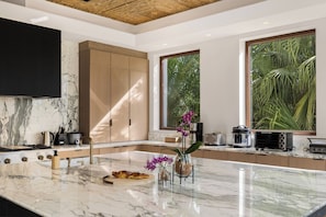 Microwave, oven, stovetop, dishwasher - The Luxurious Beach Front Villa Marrakech (Tamarindo)