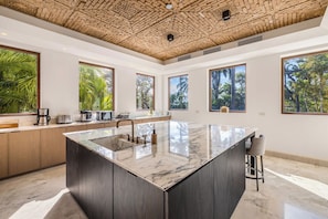 Microwave, oven, stovetop, dishwasher - The Luxurious Beach Front Villa Marrakech (Tamarindo)
