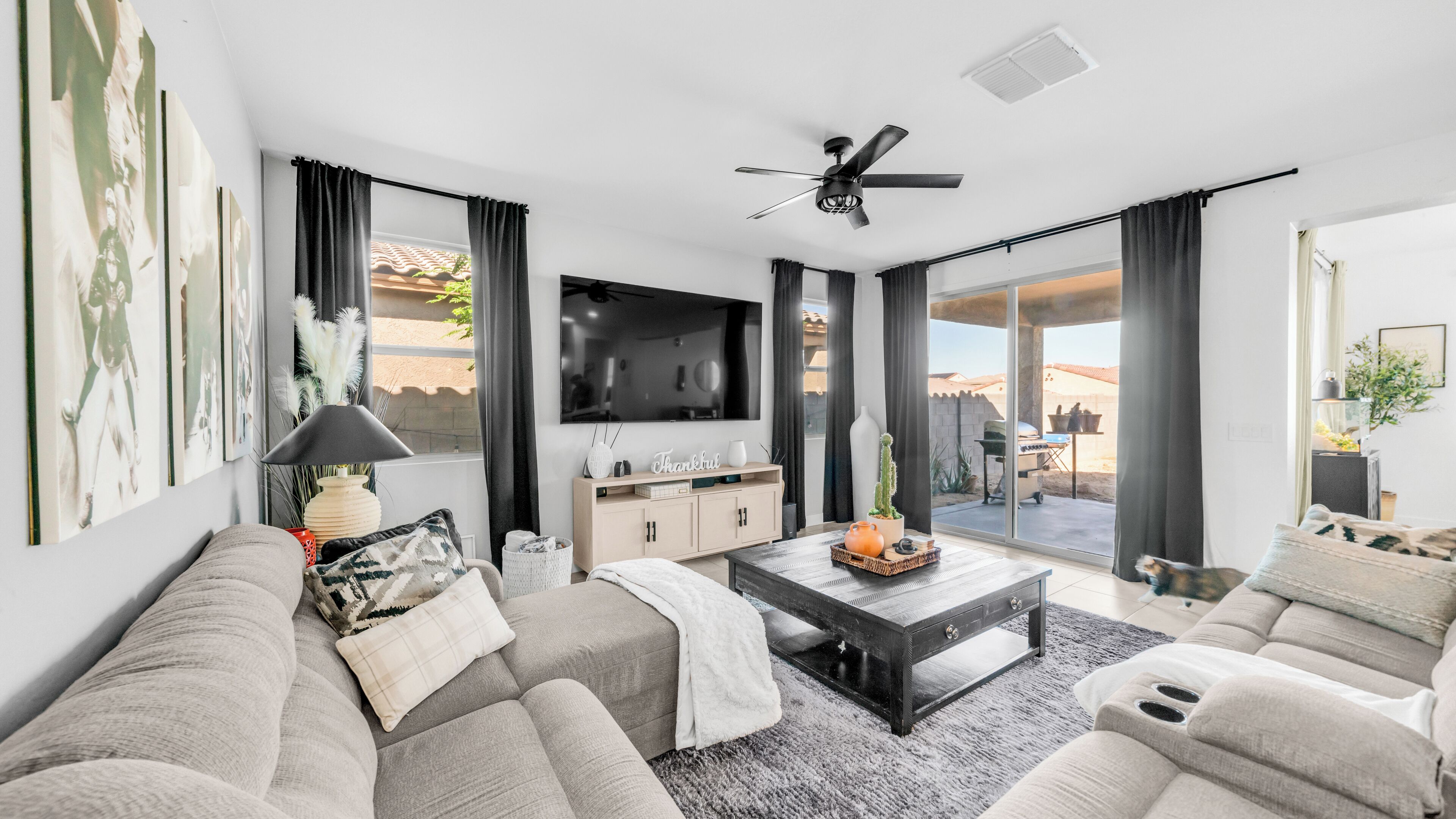 Área de sala de estar