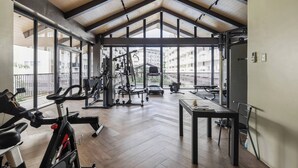Condo, Accessible, Balcony | Fitness facility - Stylish Condo 3-minutes to Airport, Poolview at Amani Grand Resort Residences (Lapu-Lapu)