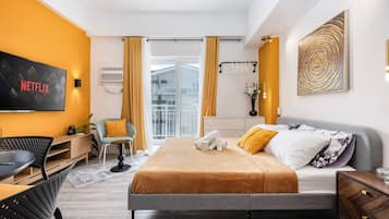Appartamento, 1 camera da letto, accessibile ai disabili, balcone | 1 camera