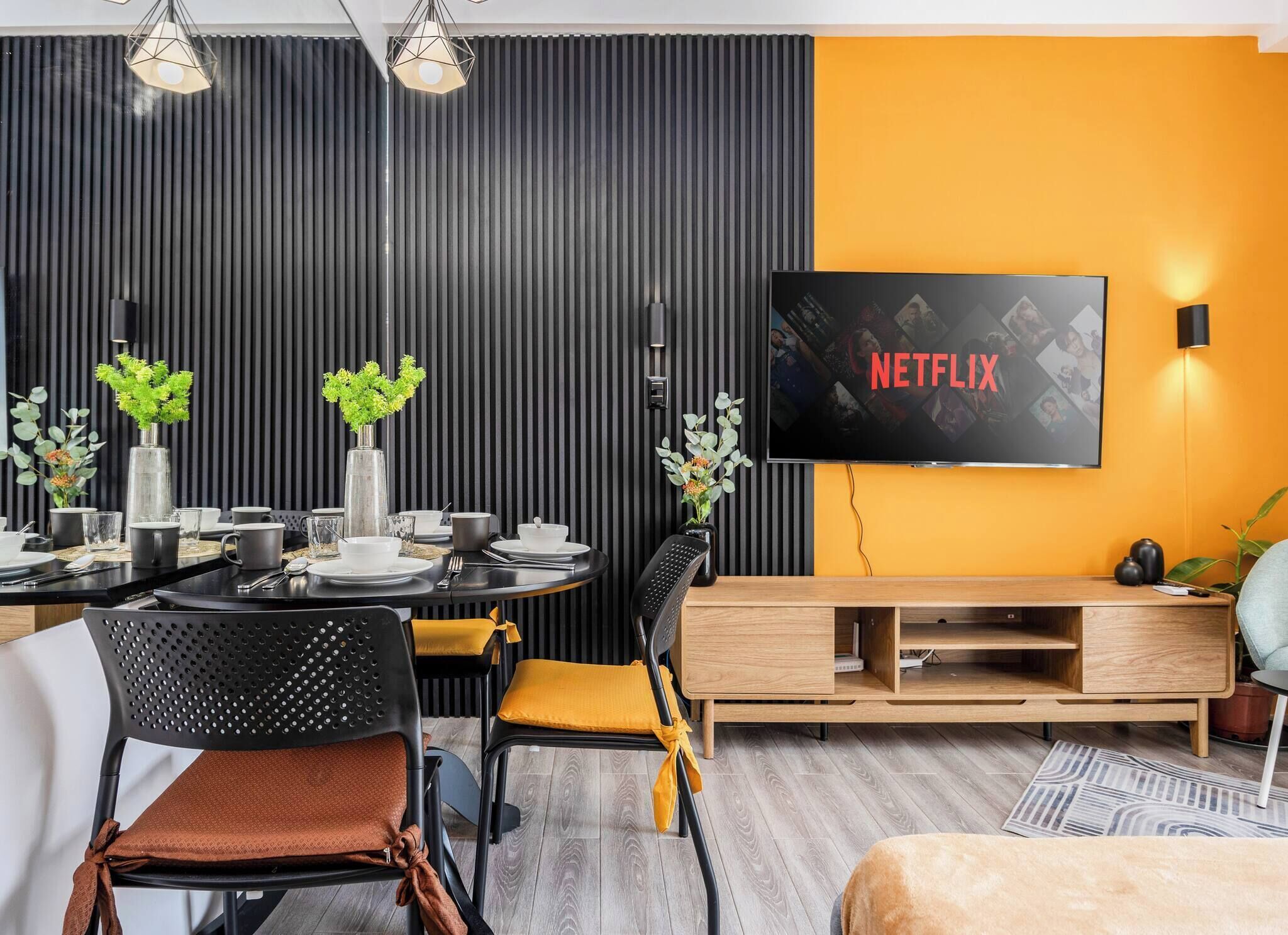 Condo, Accessible, Balcony | Dining room