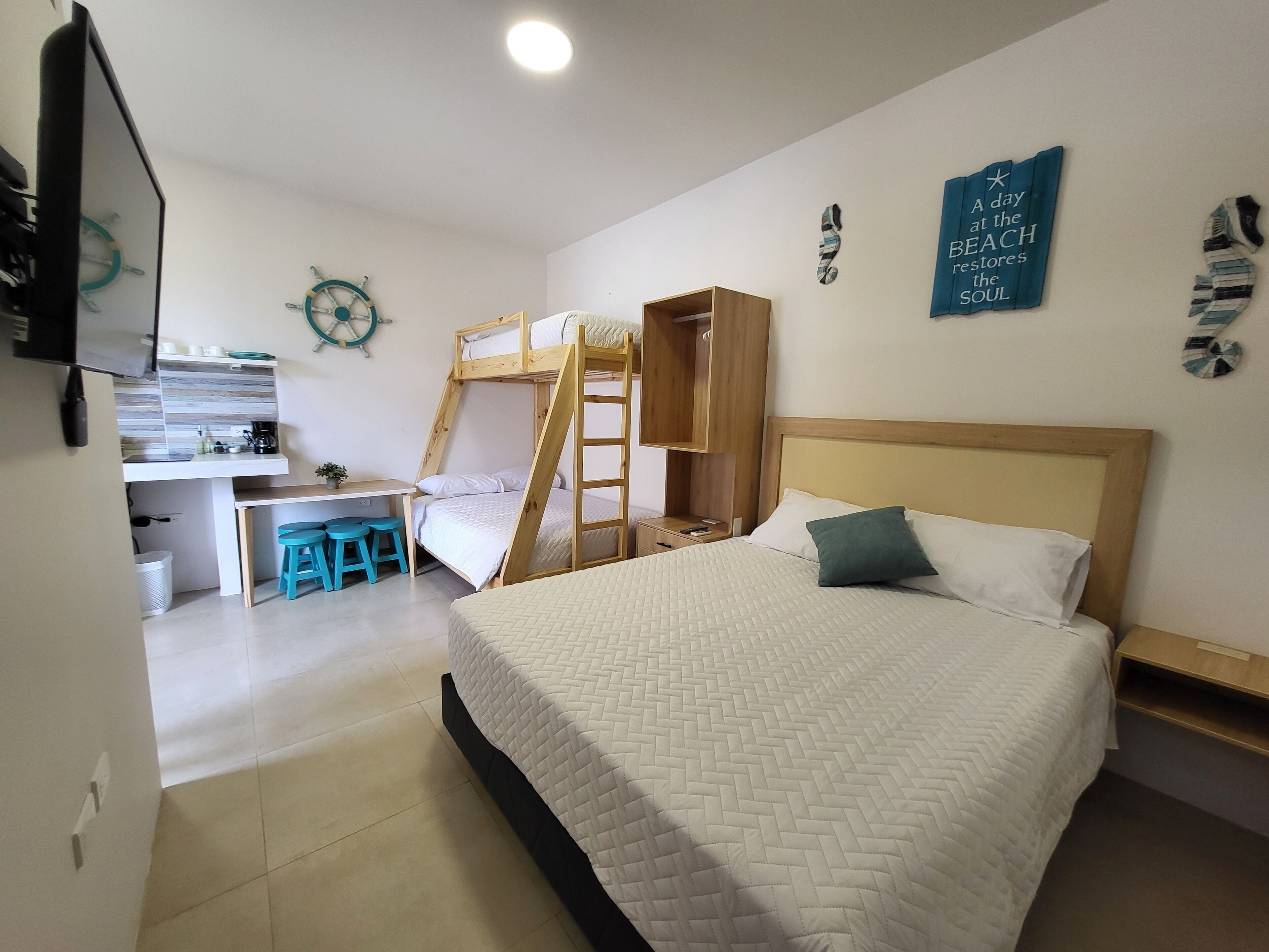 家庭套房, 露台