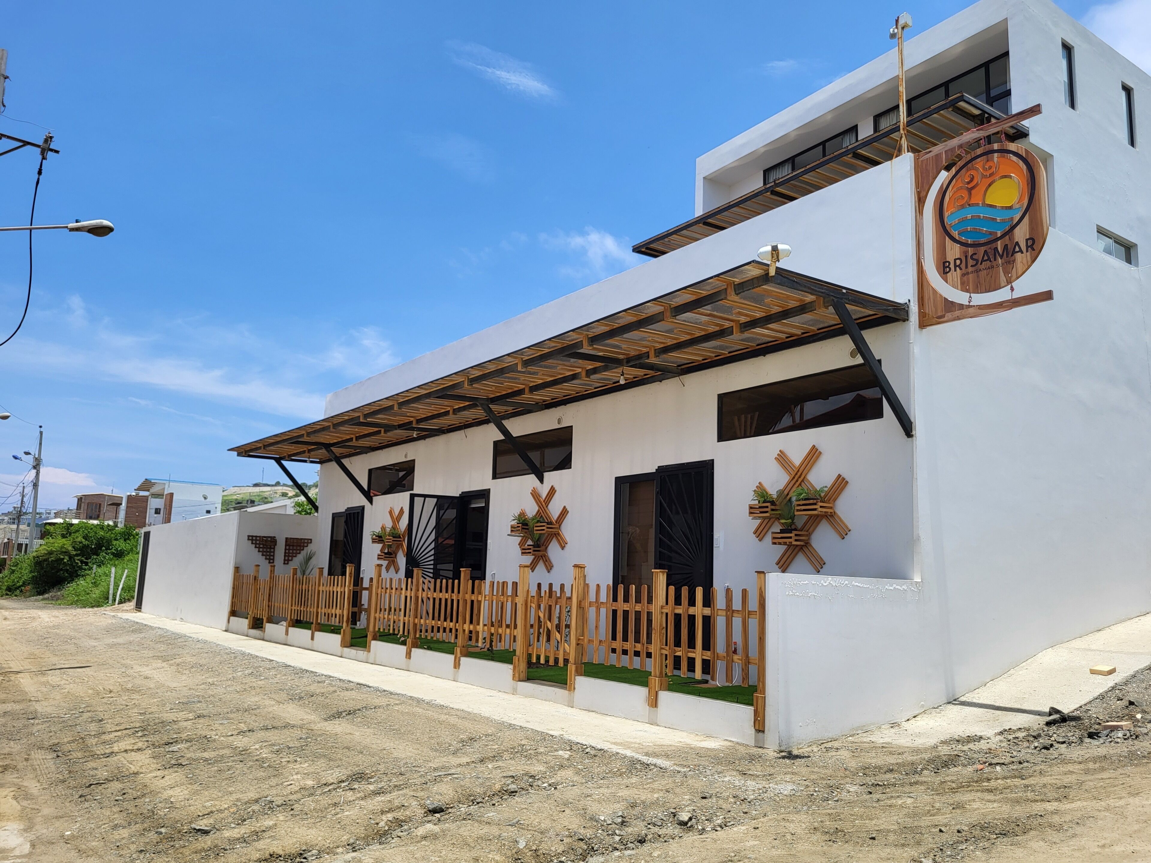 Fachada da propriedade