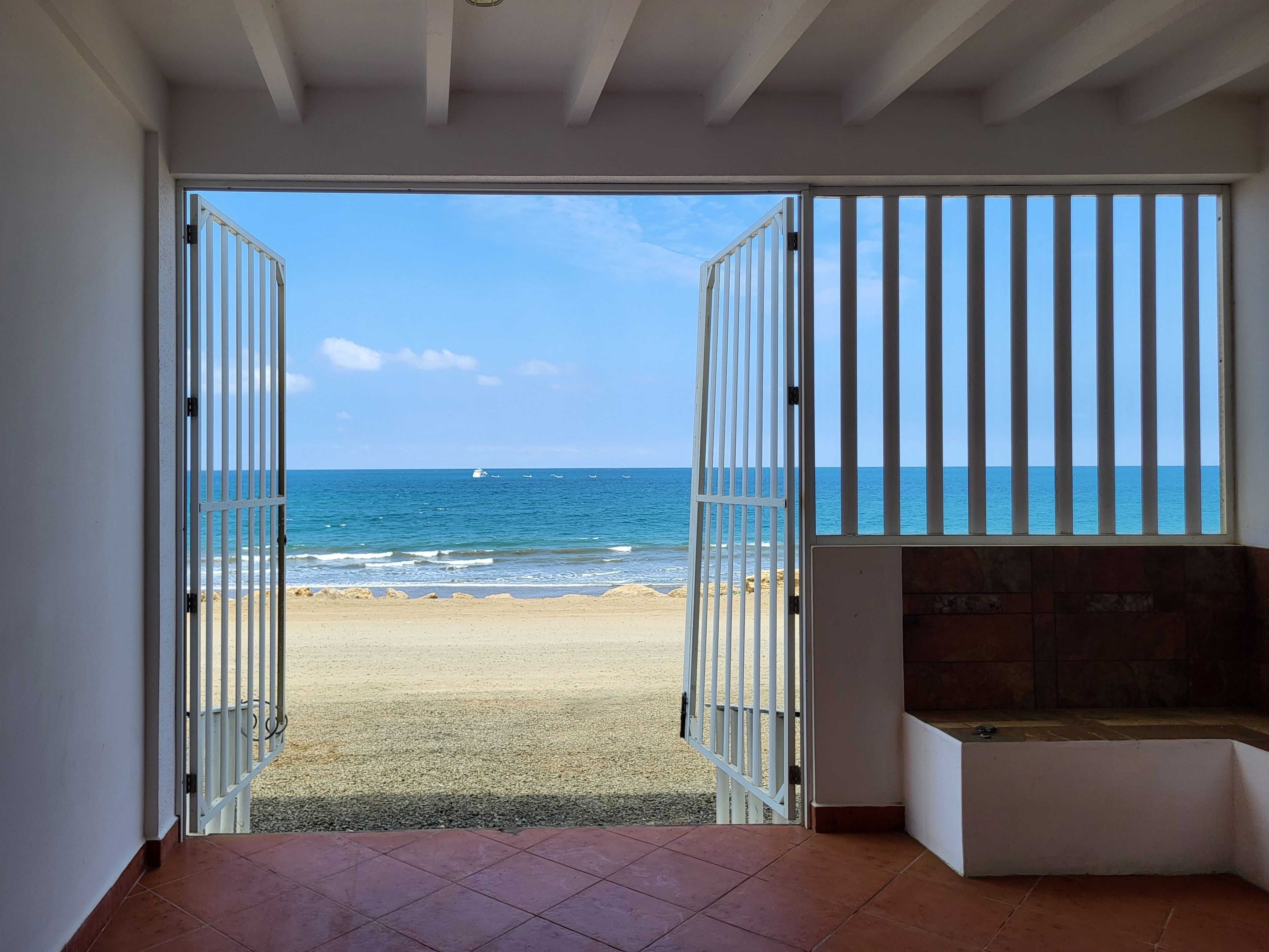 Apartamento família, de frente para o oceano | Terraço/pátio