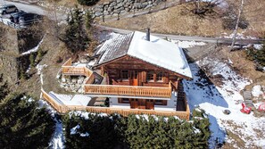 Exterior - Chalet for 6 people: 1 double bedroom - 2 bedrooms with bunk beds - bathroom with WC - shower room - (Grimentz)