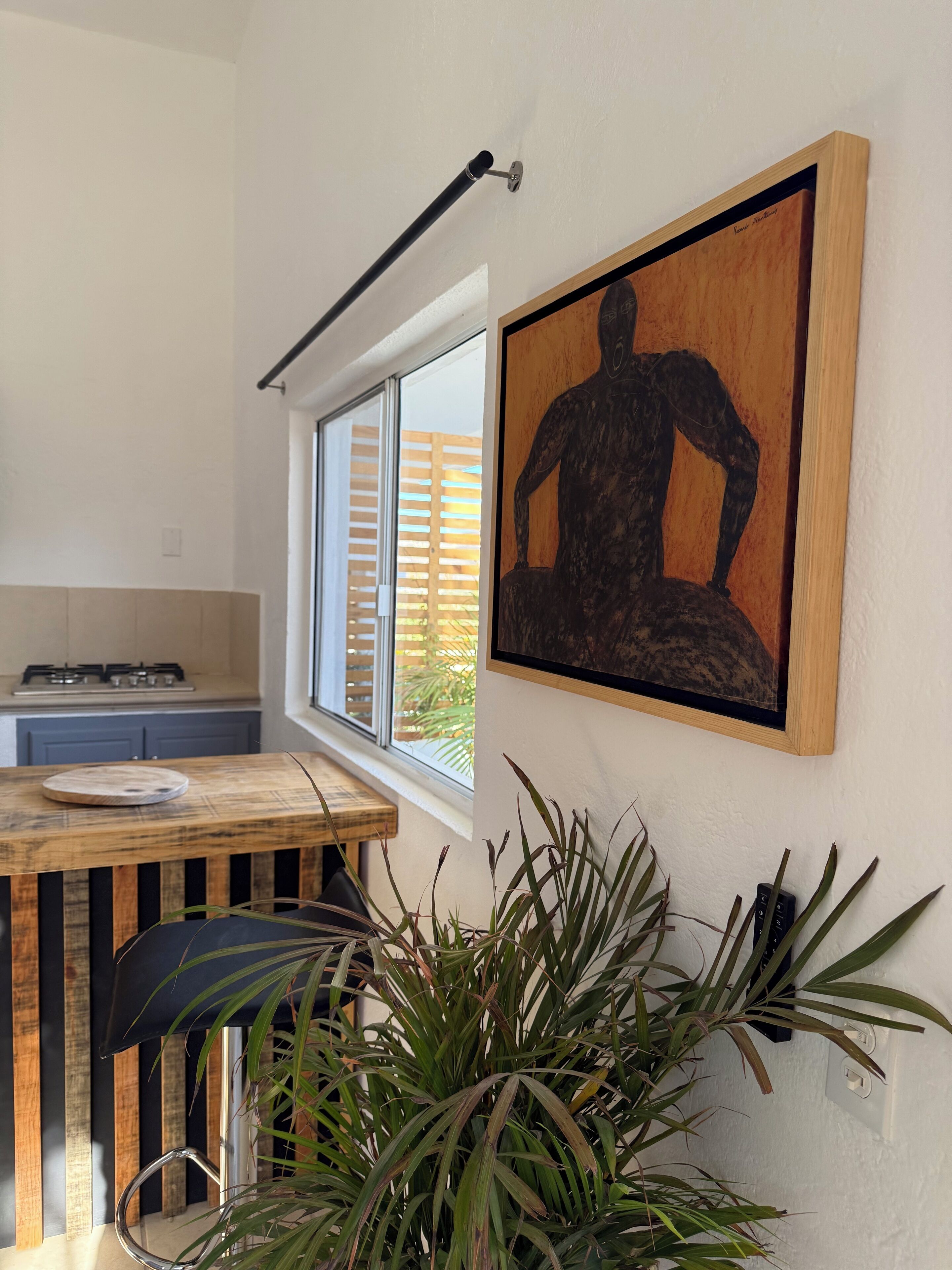 Comfort Studio, Balcony, Garden View | Private kitchen | Fridge, microwave, stovetop, coffee/tea maker