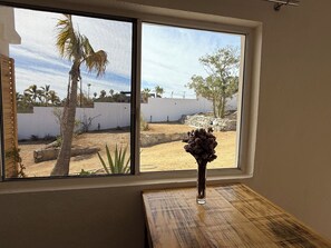 Comfort-Studio, Balkon, Gartenblick | Eigene Küche