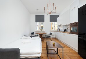 Iron/ironing board, WiFi, bed sheets - Parkside & Museum Deluxe Apartment (Szczecin)