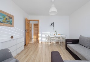 Living area - Odzieżowa City Comfort Apartment (Szczecin)